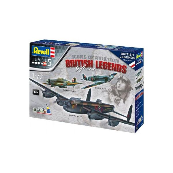 

Сборная модель Revell набор Авиа Легенды Британии 1:72 (4009803056968)