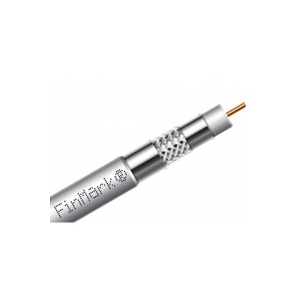 

Кабель телевизионный FinMark RG-6 TRISHIELD, CU, 305м, white (F6TSVcu_305_white)