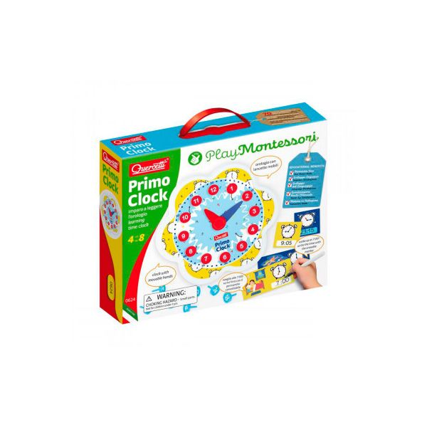 

Игровой набор Quercetti Play Montessori Первые часы (0624-Q)