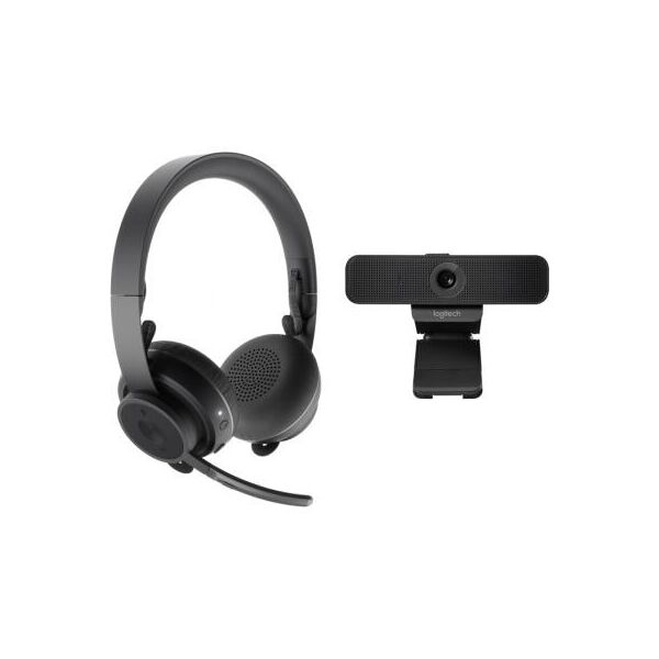 

Веб-камера Logitech Personal Video Collaboration Kit (Zone Wireless + C925e) (991-000311)