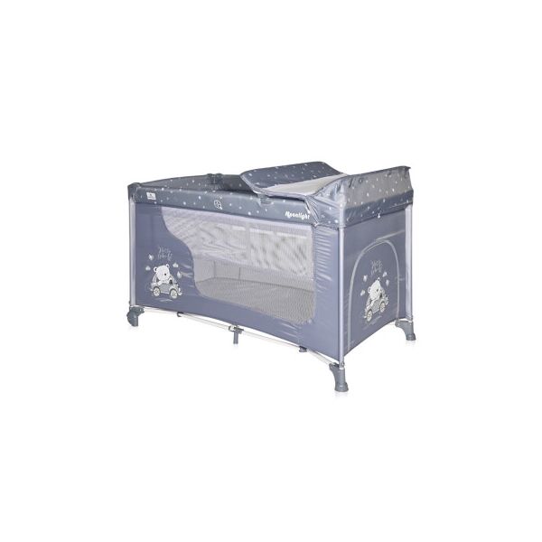 

Детский манеж Bertoni/Lorelli MOONLIGHT 2L silver blue
