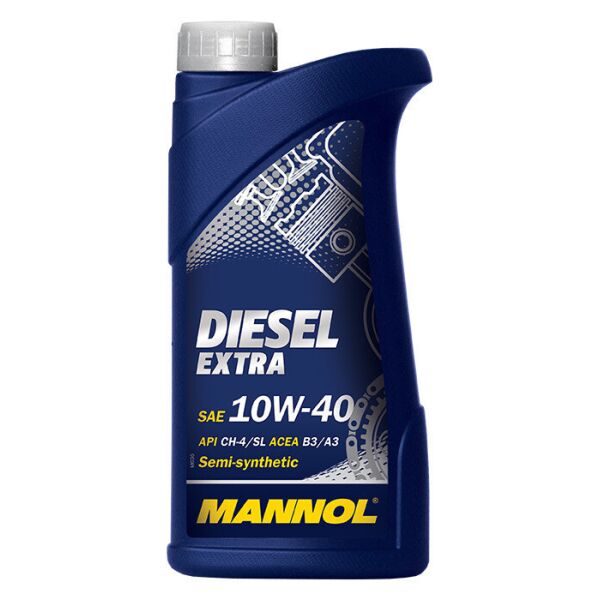 

Масло моторное MANNOL Diesel Extra п/синт. 10w40 1L CH-4/SJ