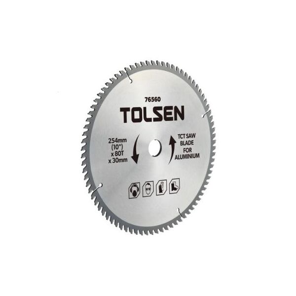 

Диск Tolsen пильный с ТВС напайками по алюминию 254х80Т*30мм (76560)
