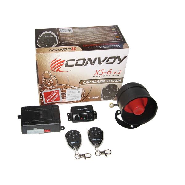 

Сигнализация CONVOY XS-6 V2 силовой выход на центральные замки