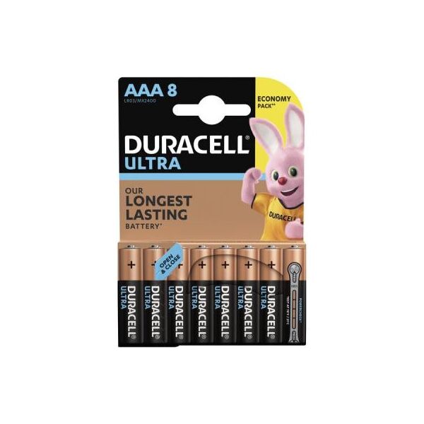 

Батарейка Duracell Ultra Power AAA LR03 * 8 (5005821)
