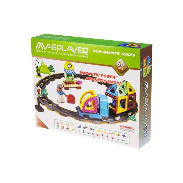 

Конструктор Magplayer Набор 68 элементов (MPK-68)