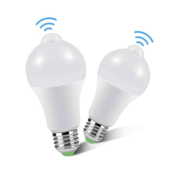 

Лампа светодиодная с датчиком движения E27, 12Вт LED