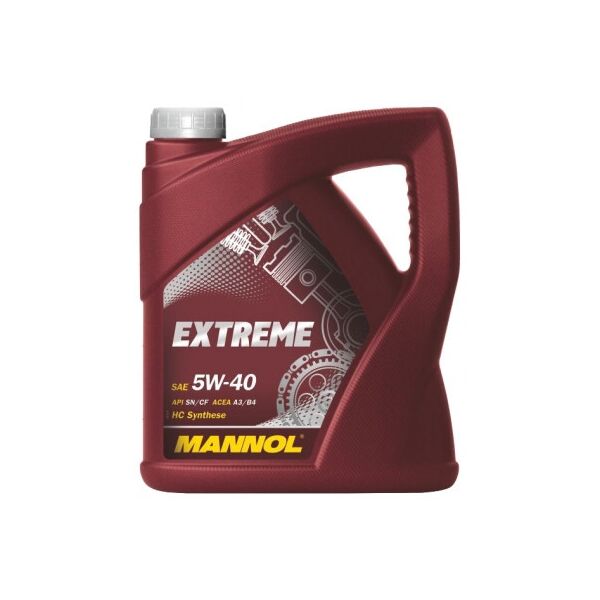 

Масло моторное MANNOL Extreme синтетика 5w40 4L SN/CF
