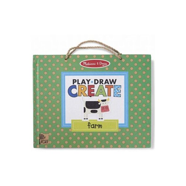 

Развивающая игрушка Melissa&Doug Магнитный набор планшет Ферма (MD31325)