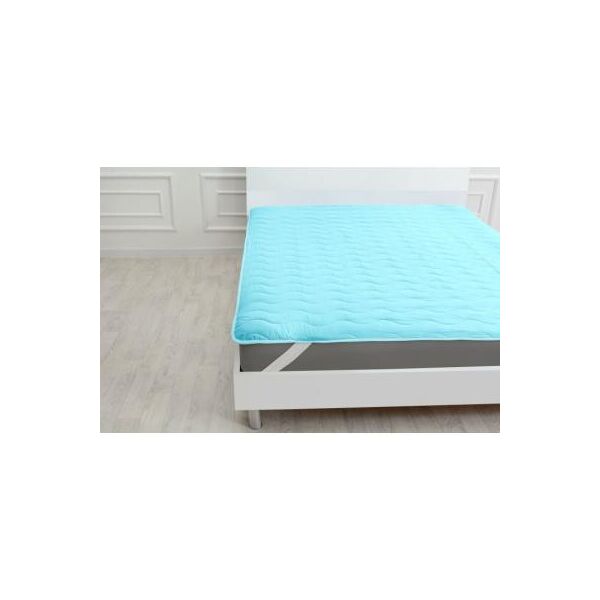 

Наматрасник MirSon Eco Light 1713 EcoSilk обычный Blue 160x200 см (2200002888523)