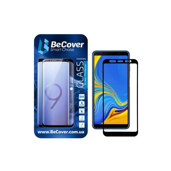 

Стекло защитное BeCover Full Glue & Cover Samsung Galaxy A7 2018 SM-A750 Black (703138)