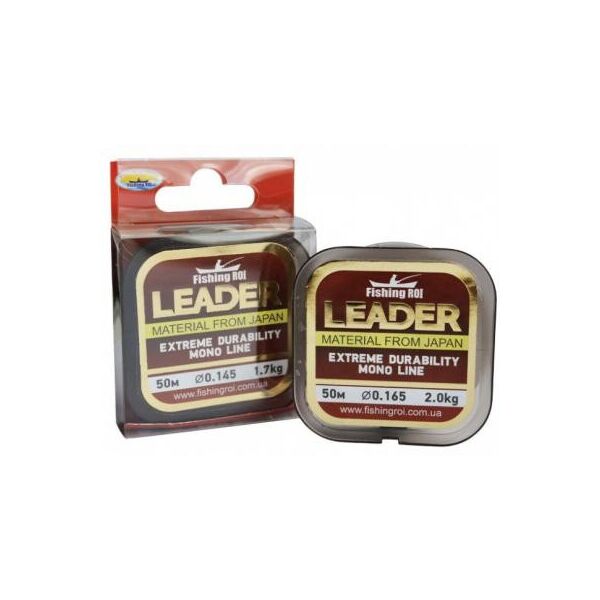 

Леска Fishing ROI Leader 50м 0,075мм 0.7кг (152-3-075)