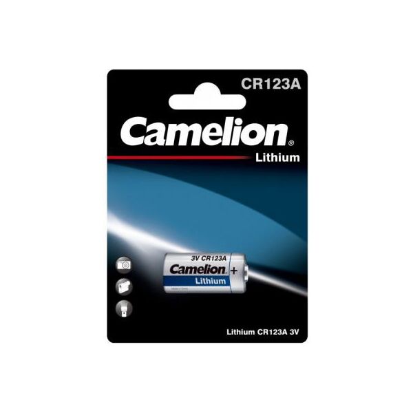 

Батарейка CR 123A Lithium * 1 Camelion (CR123A-BP1)