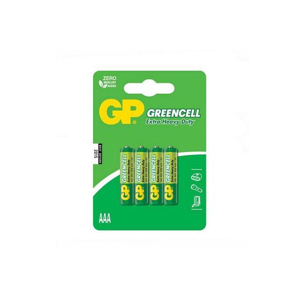 

Батарейка Gp AAA R03 солевая * 4 (GP24G-U4 / GP24G-2UE4)