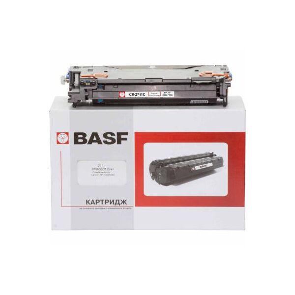 

Картридж BASF для Canon LBP-5300/5360 аналог 1659B002 Cyan (KT-711-1659B002)