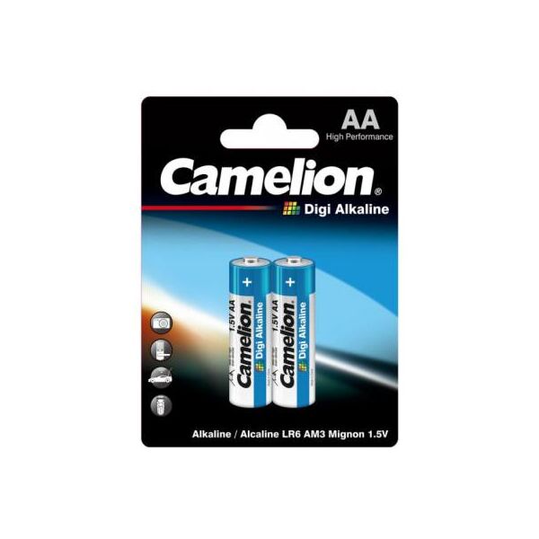 

Батарейка Camelion AA LR6 Digi Alkaline * 2 (LR6-BP2DG)