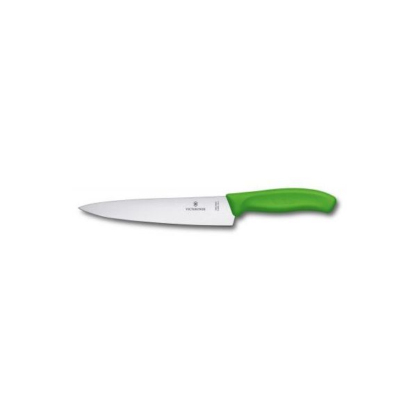 

Кухонный нож Victorinox SwissClassic поварской 19 см, зеленый (6.8006.19L4B)