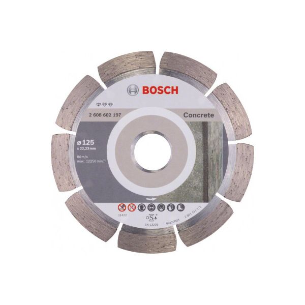 

Диск Bosch Standard for Concrete 125-22.23, по бетону (2.608.602.197)