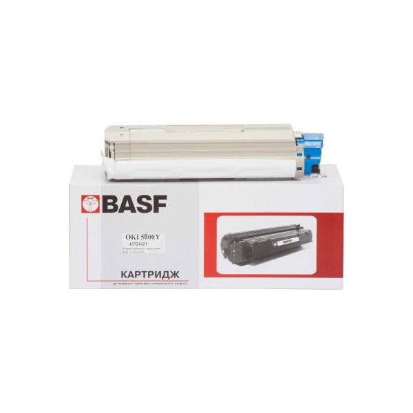 

Тонер-картридж BASF OKI C5800/5900 Yellow 43324421 (KT-C5800Y-43324421)