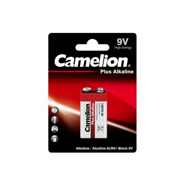 

Батарейка Camelion Крона 6LR61 9V Plus Alkaline * 1 (6LR61-BP1)