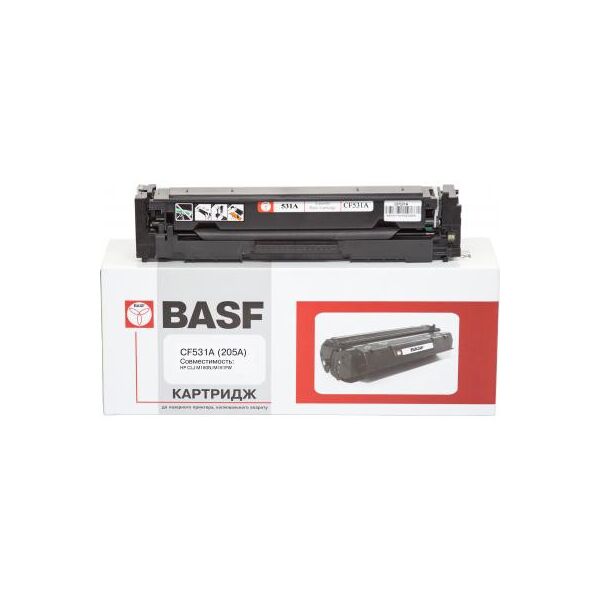 

Картридж BASF LJ M180n/M181fw/CF531A Cyan (KT-CF531A)