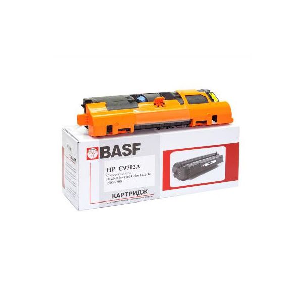 

Картридж BASF для HP CLJ 1500/2500 аналог C9702A Yellow (KT-C9702A)