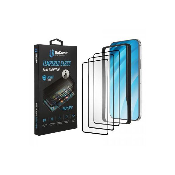 

Стекло защитное BeCover Premium 3 шт Easy Installation Xiaomi Redmi Note 9 / 10X Bla (705482)