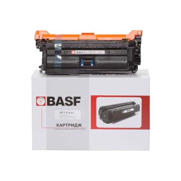 

Картридж BASF для HP CLJ CP4025dn/4525xh аналог CE261A Cyan (KT-CE261A)