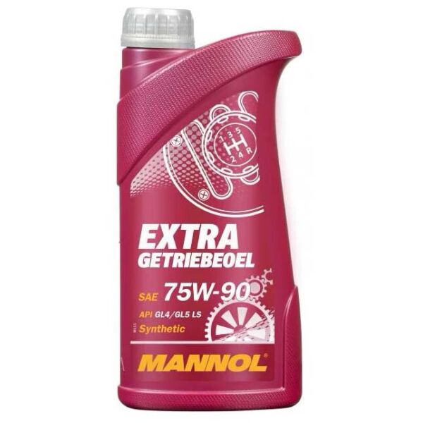 

Масло редукторное MANNOL Extra Getriebeoel 75W90 GL-5 1L