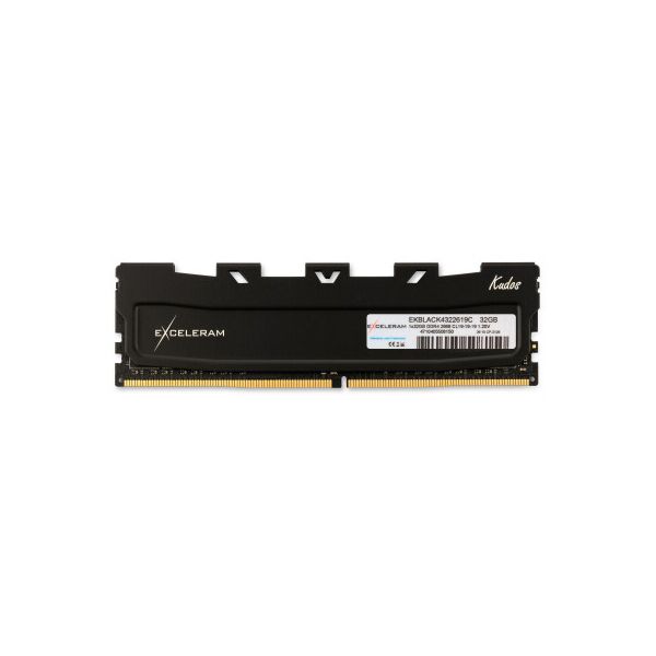 

Модуль памяти для компьютера DDR4 32GB 2666 MHz Black Kudos eXceleram (EKBLACK4322619C)