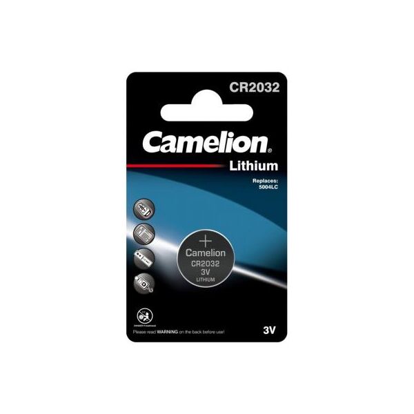

Батарейка CR 2032 Lithium * 1 Camelion (CR2032-BP1)