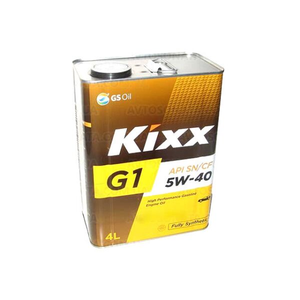 

Масло моторное KIXX синтетика G1 5W40 4л