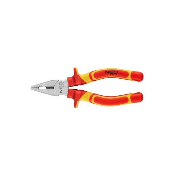

Плоскогубцы Neo Tools комбіновані 160 мм, 1000 В, CrV, поліровані (01-220)