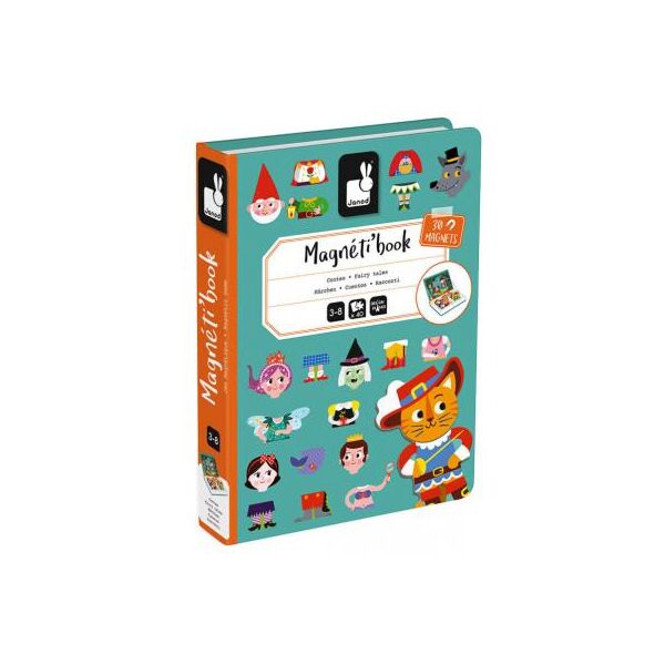 

Развивающая игрушка Janod Магнитная книга Сказки (J02588)