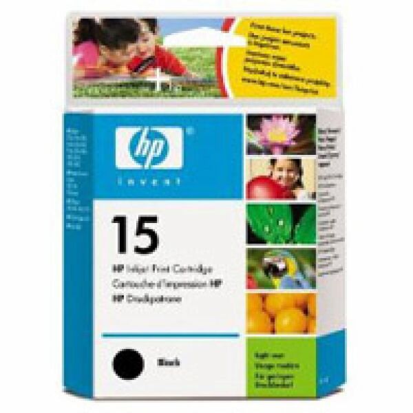 

Картридж HP DJ No. 15 Black (C6615DE)