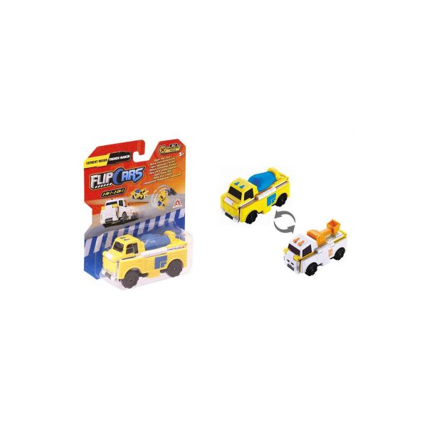 

Машина Flip Cars 2 в 1 Бетономешалка и Траншеекопатель (EU463875-02)