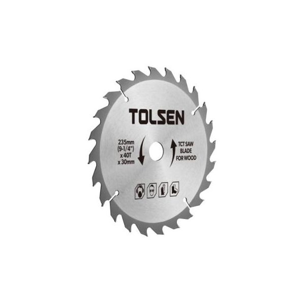 

Диск Tolsen пильный с ТВС напайками по дереву 305х60Т*30мм (76470)