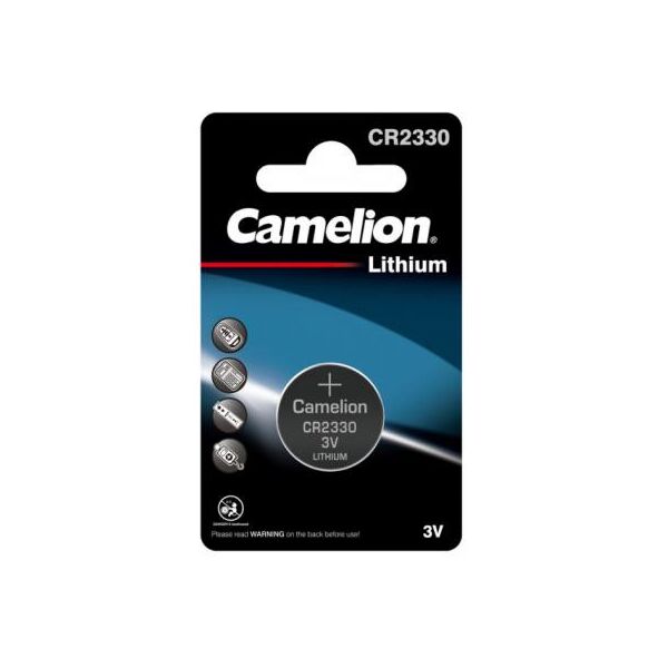 

Батарейка CR 2330 Lithium * 1 Camelion (CR2330-BP1)