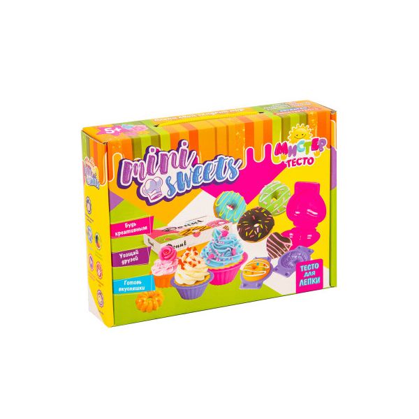

Набор для творчества Strateg Мистер тесто — mini sweets (71203)