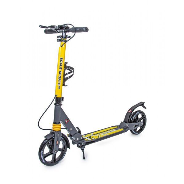 

Двухколесный самокат Scale Sports Elite Plus SS-04 c дисковым тормозом Желтый