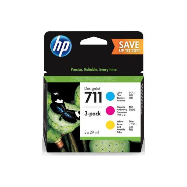 

Картридж HP DJ No.711 DesignJet 120/520 (3*28ml) CYM (P2V32A)