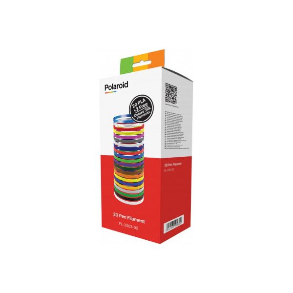 

Стержень для 3D-ручки Polaroid 1.75 мм PLA (22 цвета) (PL-2503-00)