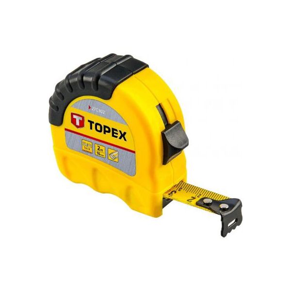 

Рулетка Topex стальная лента 3 м x 16 мм (27C303)