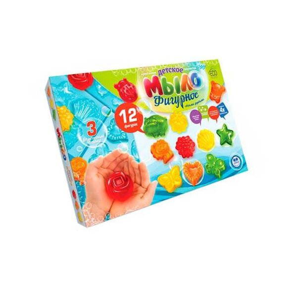 

Набор для изготовления Фигурного мыла, 12 фигурок, Danko Toys