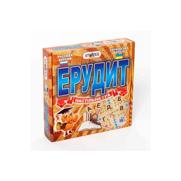 

Настольная игра Strateg Эрудит (украинский язык) (870)