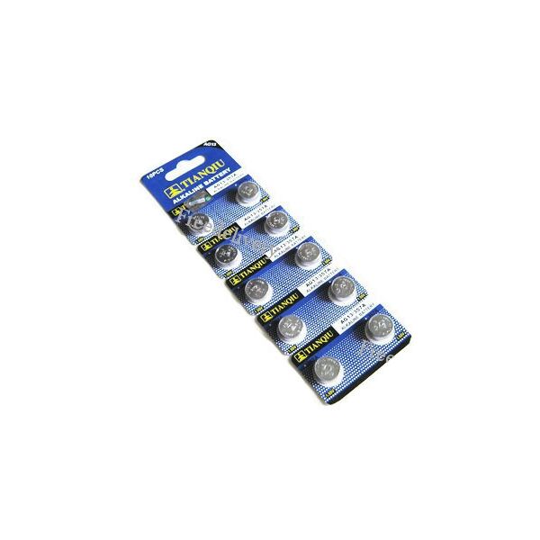 

10x Батарейка таблетка AG13 A76 LR44, алкалайн