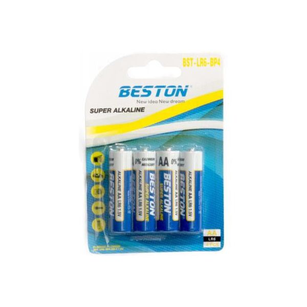 

Батарейка Beston AA 1.5V Alkaline * 4 (AAB1831)
