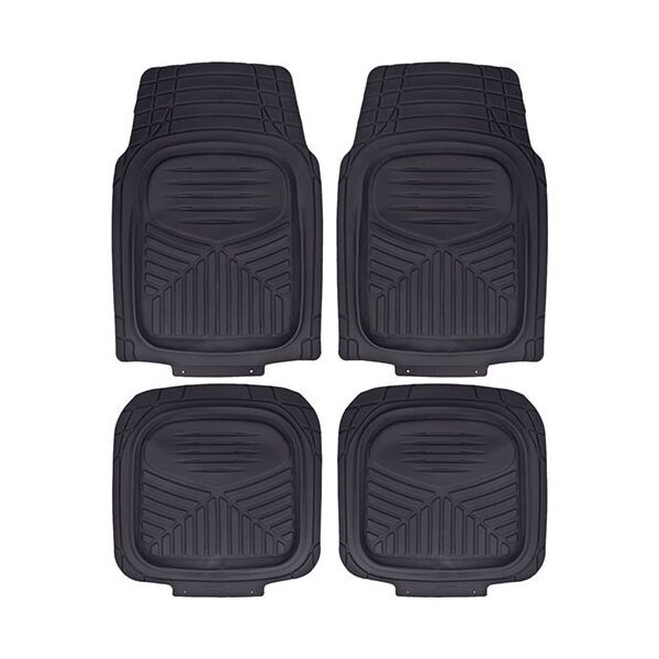 

Коврики салона резиновые 1863 P-4 BK 4шт. черн 73x51 47x50