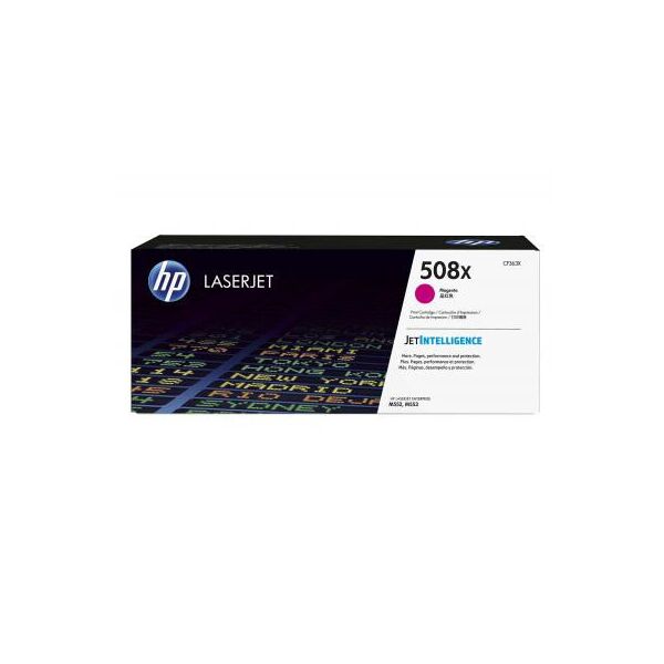 

Картридж HP CLJ 508X Magenta M552dn/M553dn/n/x (CF363X)