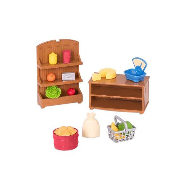 

Игровой набор Li'l Woodzeez Продуктовые полочки (WZ6591Z)